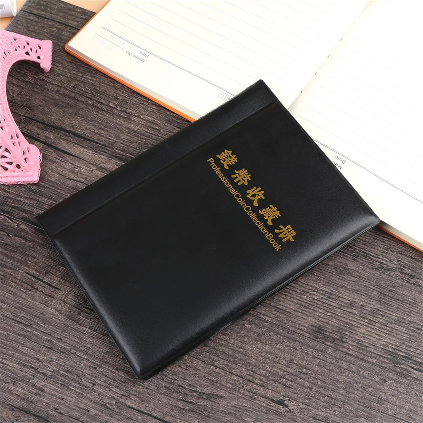 Album Monedas 4Pcs 10 Pages 60 Pockets Coin Holders Collecting Album Storage Collection Book Mini Currency Folder Holder