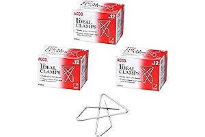 ACCO Ideal Paper Clamps: The Perfect Choice for Secure Document Management