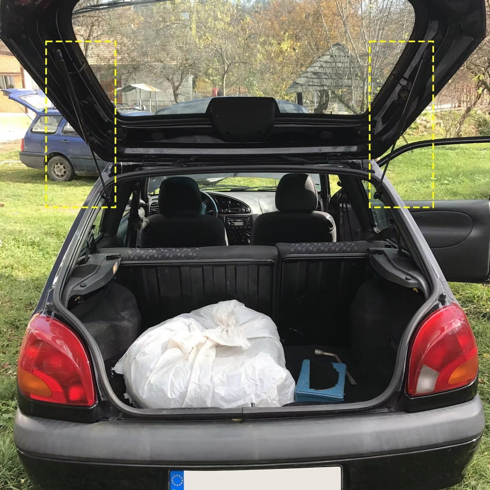 VéRin À Gaz Coffre Coffre Hayon Arrière