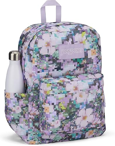 Miniatura 4 de JanSport - Mochila Superbreak Plus unisex, talla única, estampado 8 Bit Floral