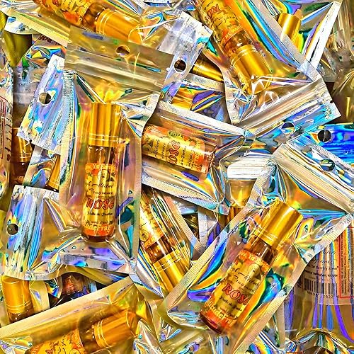 Miniatura 7 de Aceite de perfume de rosa  Fragancia de aceite esencial totalmente natural  Huile de Parfum  Damasco búlgaro Rosa Damascena Petals Otto, Tea Rose,