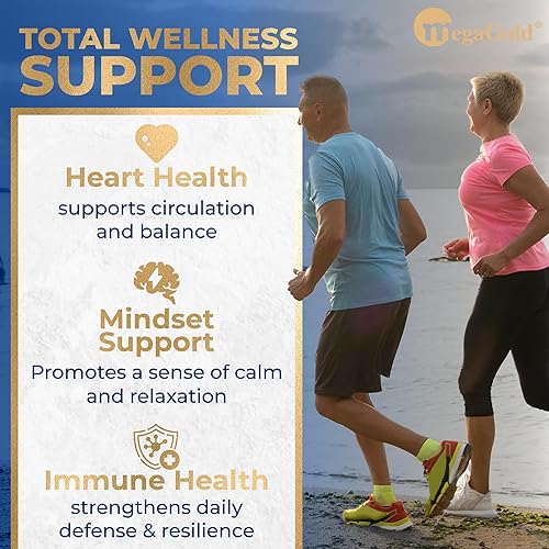 Miniatura 4 de Aceite de pescado Omega 3 Suplementos de ácidos grasos EPA 1000 mg, vitaminas D3 y K2 - Apoyando la salud cardiovascular, 1100 mg de aceite de