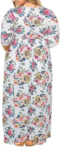 Miniatura 2 de Vestidos de dama de honor para mujer, talla grande, sexy, empalme de encaje, vestido largo con hombros descubiertos para fiesta de noche