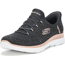 Skechers Women's Summits-Brilliant Shine Hands Free Slip-On Sneaker