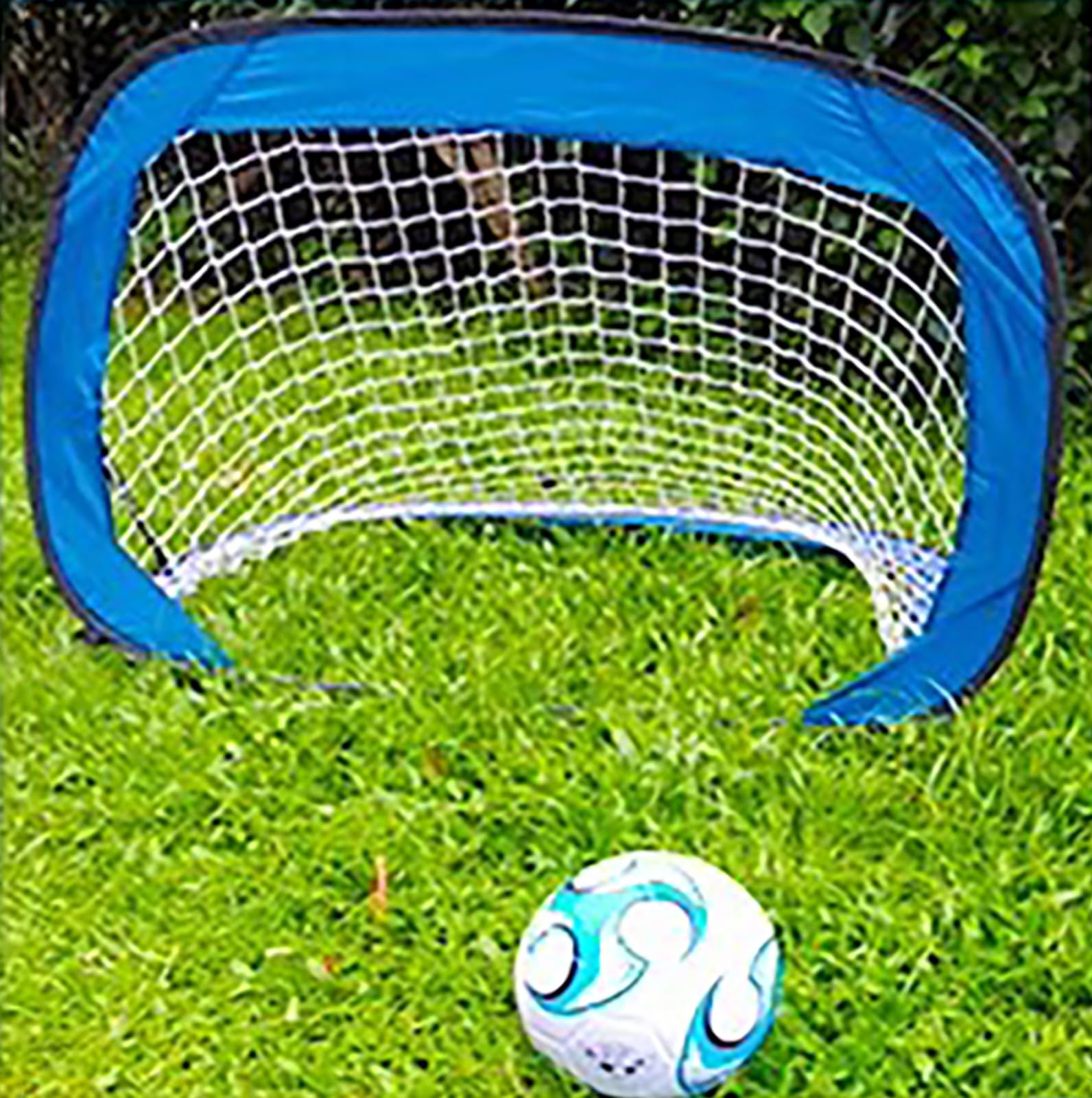 Porta da calcio per bambini, pieghevole e portatile, attrezzatura per allenamento da calcio, 4 modalità, migliora le abilità calcistiche e la coordinazione, perfette per uso in giardino, interni ed