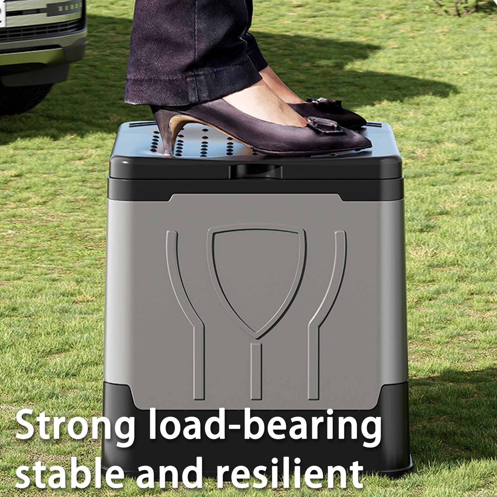 Toaleta na Kemping i Składana | Toaleta Turystyczna na Zewnątrz do Kempingu i Podróży dla Dzieci i Seniorów na Wędrówki Wędkarstwo Myślistwo Plecakowanie