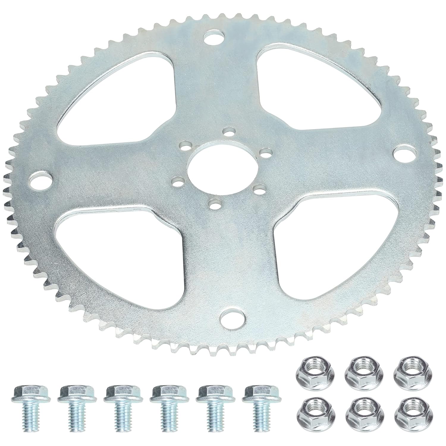 YOXUFA 35 Chain 75 Tooth Rear Drive Wheel Sprocket for