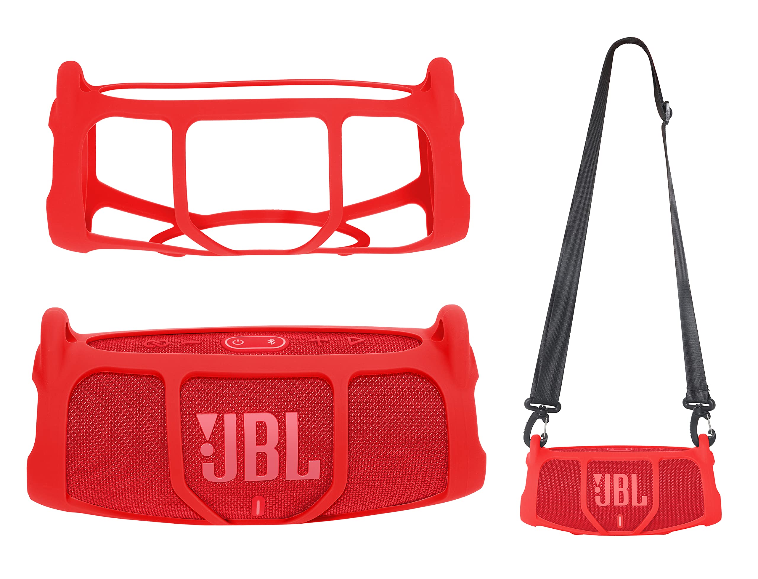 Amazon | シリコンカバースキン JBL Charge 5用 - ポータブルBluetooth
