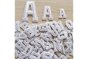 Embroidered Iron-On Letter Patches: Elevate Your Garments with Style and Personalization