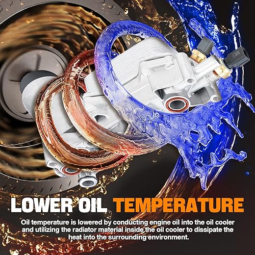 Miniatura 4 de WEILEITE 68310865AB 3.6 - Adaptador de carcasa de filtro de aceite de motor compatible con Dodge Journey Charger Challenger Caravan Ram ProMaster