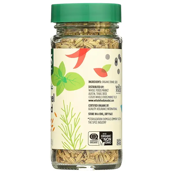 Organic Fennel Seed, 1.02 Ounce 5