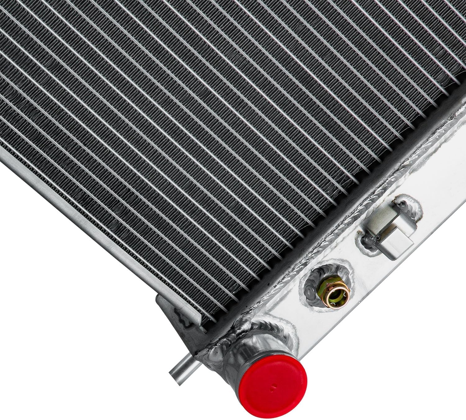 Radiator Fit for 2002-2006 Jeep Liberty 3.7L 2005 2004 2003 V6, Liberty Radiator, 3 Row Aluminum Radiator