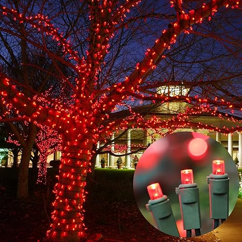 Miniatura 4 de 60 unidades de luces rojas - Luces LED de Navidad, mini luces LED para interiores y exteriores, hogar, vacaciones, fiesta, boda, decoración del día