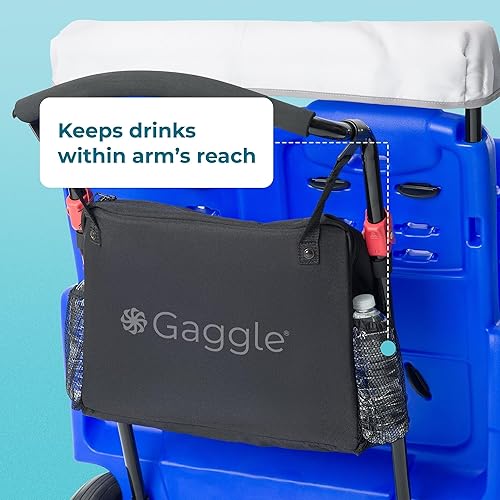 Miniatura 4 de Foundations Gaggle - Bolsa de accesorios, compatible con el cochecito Parade 6 y Parade 4, perfecta para empacar accesorios sobre la marcha, se
