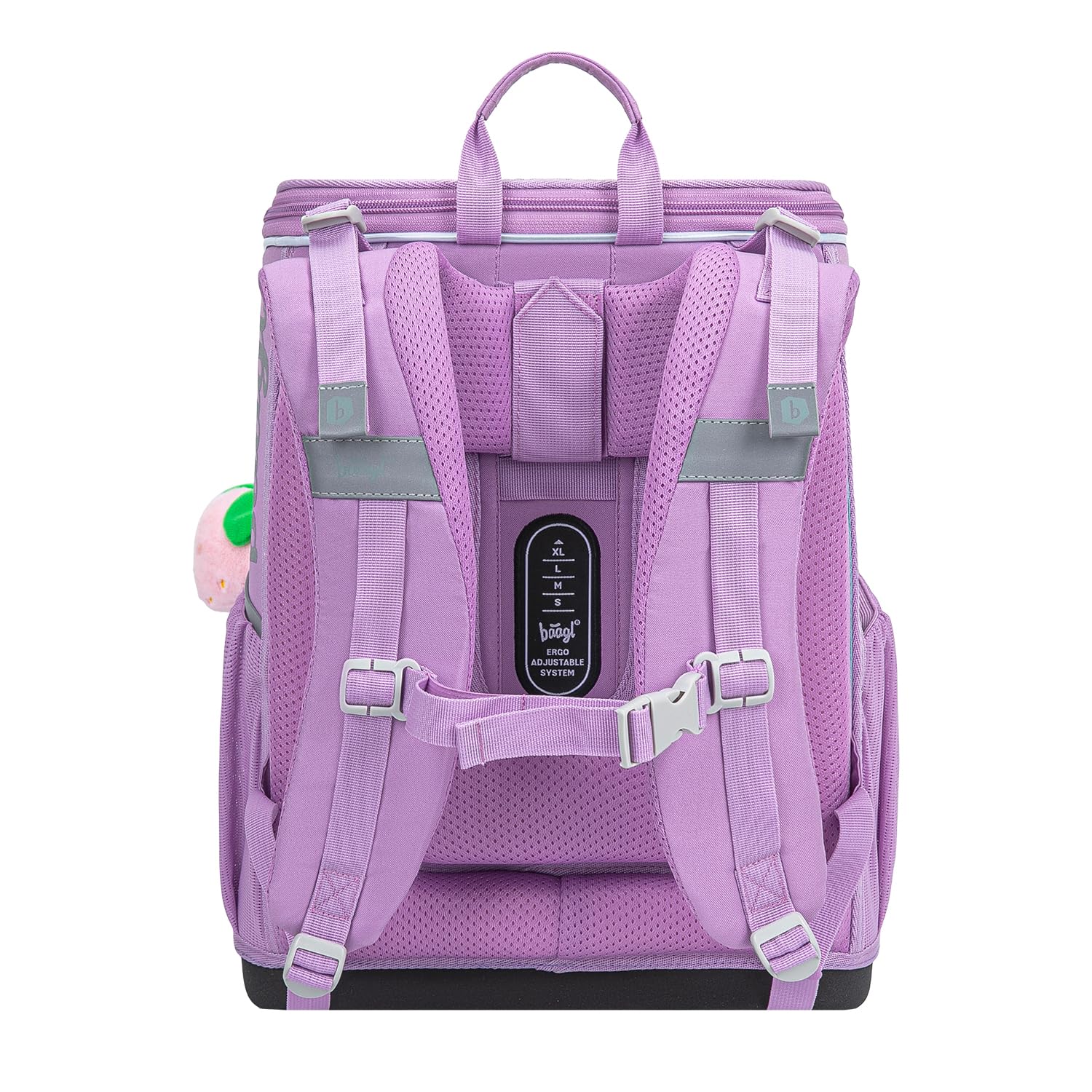 Baagl Set di 5 zaini per la scuola per ragazzi e ragazze (zaino Zippy per la prima elementare, astuccio, borsa da palestra, grembiule, tasca per il collo), zaino per la scuola elementare, zaino