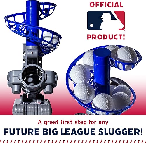 Miniatura 8 de Franklin Sports MLB - Máquina electrónica de béisbol  Altura ajustable  Campos de pelota cada 7 segundos