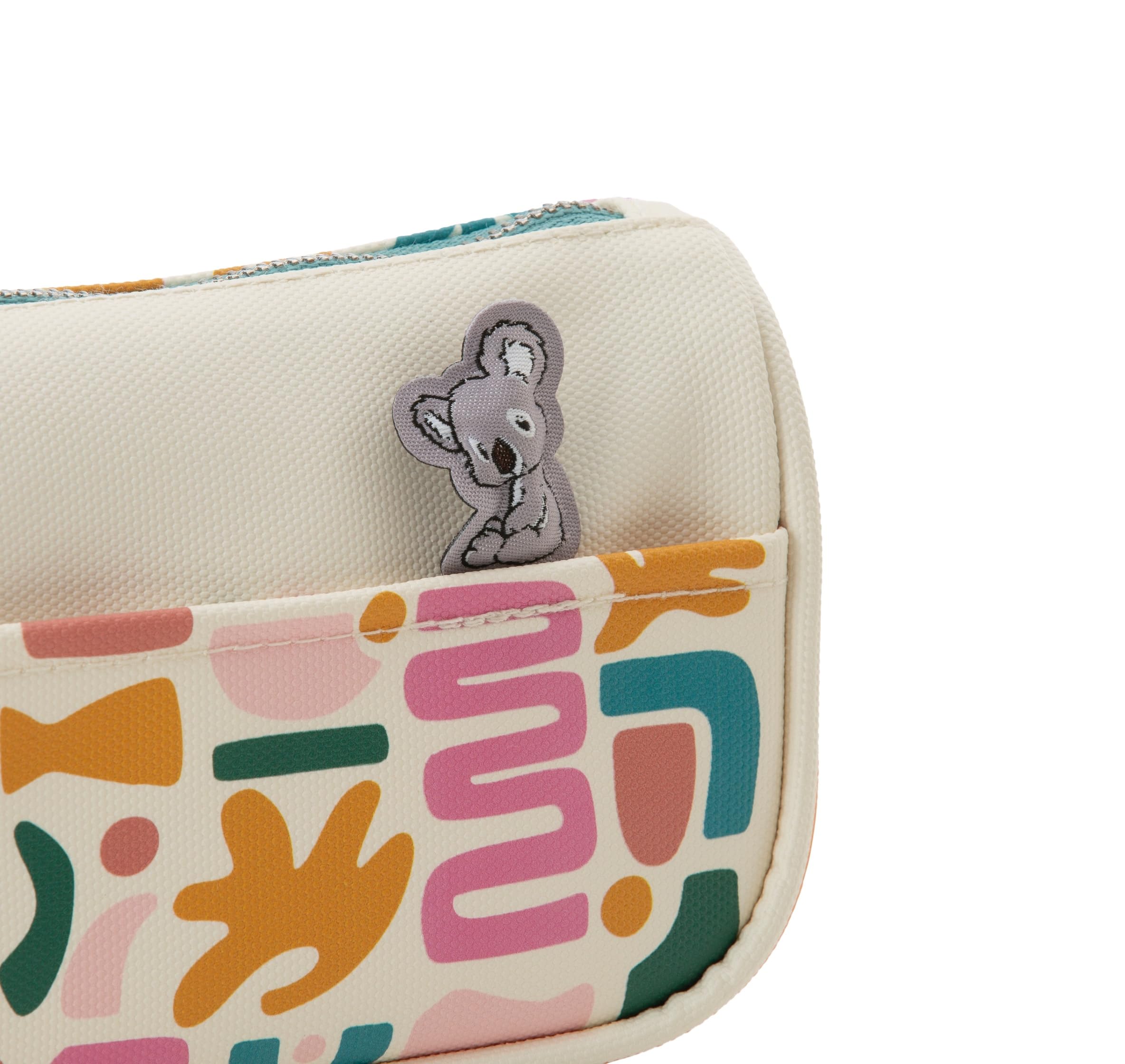 NICI Piórnik Koala 21x7x10,5 cm kolorowy – praktyczny pluszowy piórnik lub kosmetyczka dla dziewczynek i kobiet