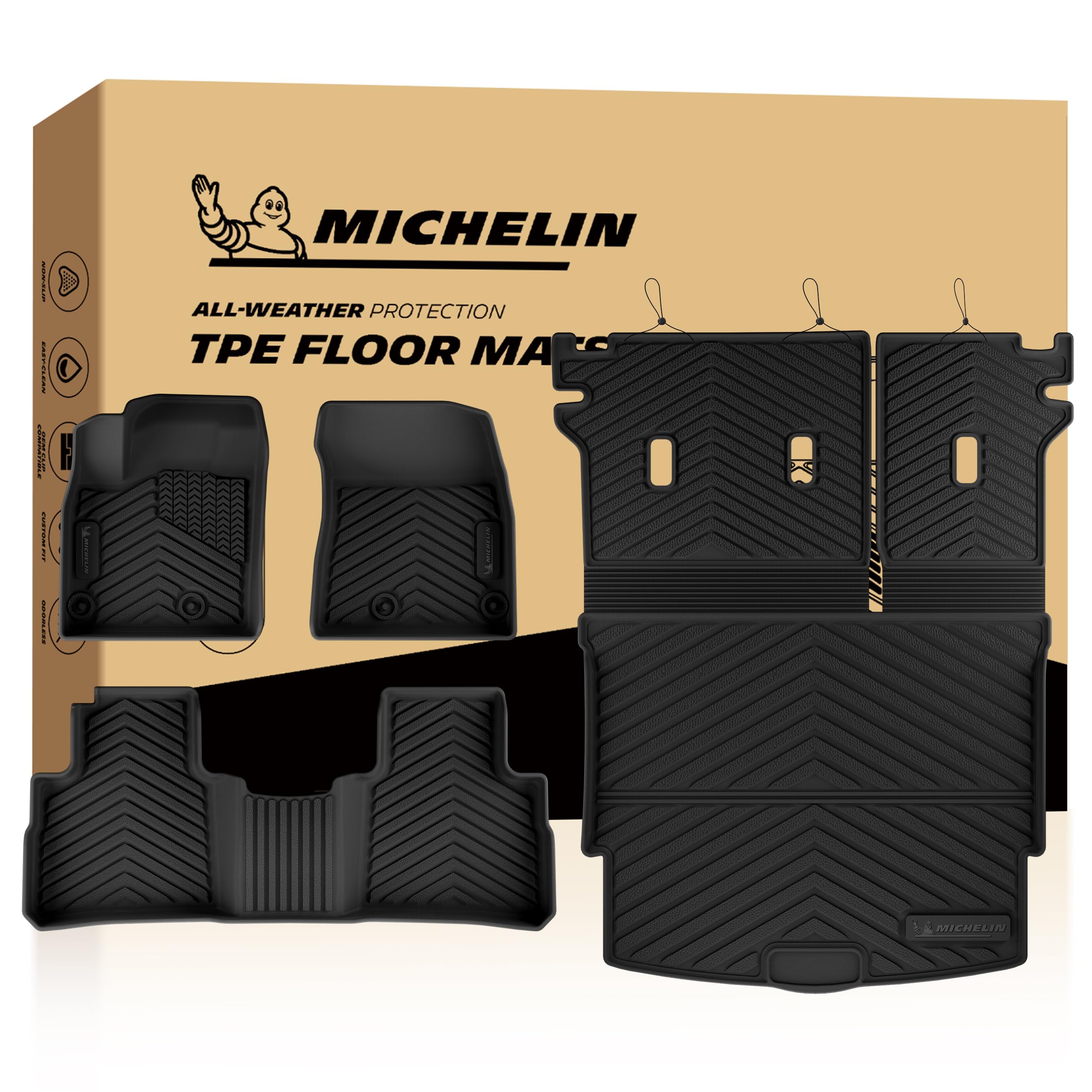 Michelin Vehicle Mats for 2021-2025 2026 Nissan Rogue, Not for Sport