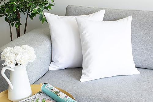 Miniatura 6 de The White Petals Fundas de almohada amarillo mostaza (seda sintética, color sólido, 12 x 12 pulgadas, paquete de 2)