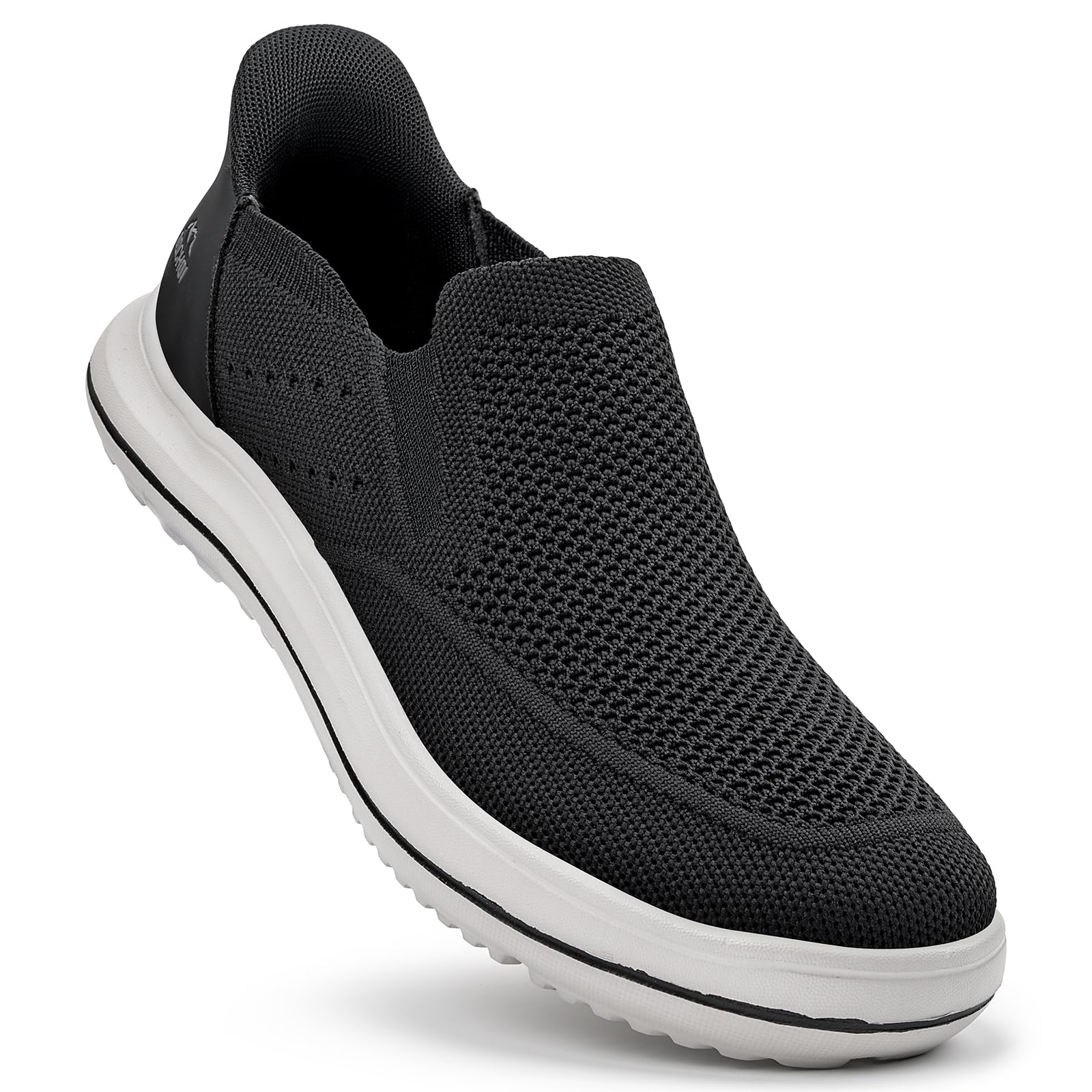 ODCKOI Slip On Sneaker Herren, Slipper Herren Hands Free, Freizeitschuhe Herren Bequeme, Sneaker & Sportschuhe für Herren Ohne Schnürsenkel, Casual Gym Walkingschuhe, Atmungsaktiv & Leicht HEIBAI-42