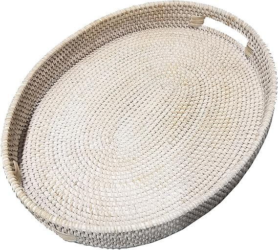 I-lan Rattan Serving Tray