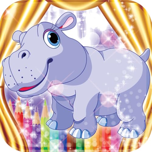 Zoo Animals Coloring Book