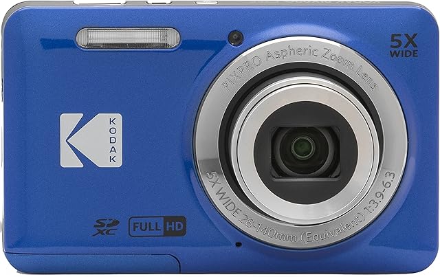 Kodak PIXPRO FZ55 1/2.3" Compact camera 16 MP CMOS 4608 x 3456 pixels Blue