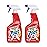 Zout Laundry Stain Remover Spray, Triple Enzyme Formula Removes the Toughest Stains, Made in the USA, 22 Ounce Bottles, 2-Pack