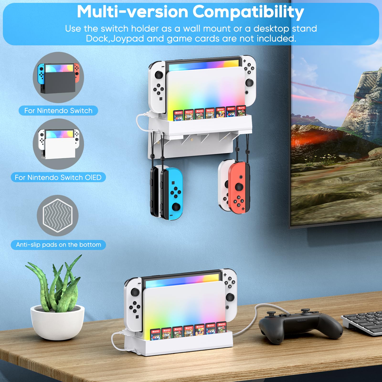 Amazon.co.jp: RGB Switch 壁取り付けキット Nintendo Switchと