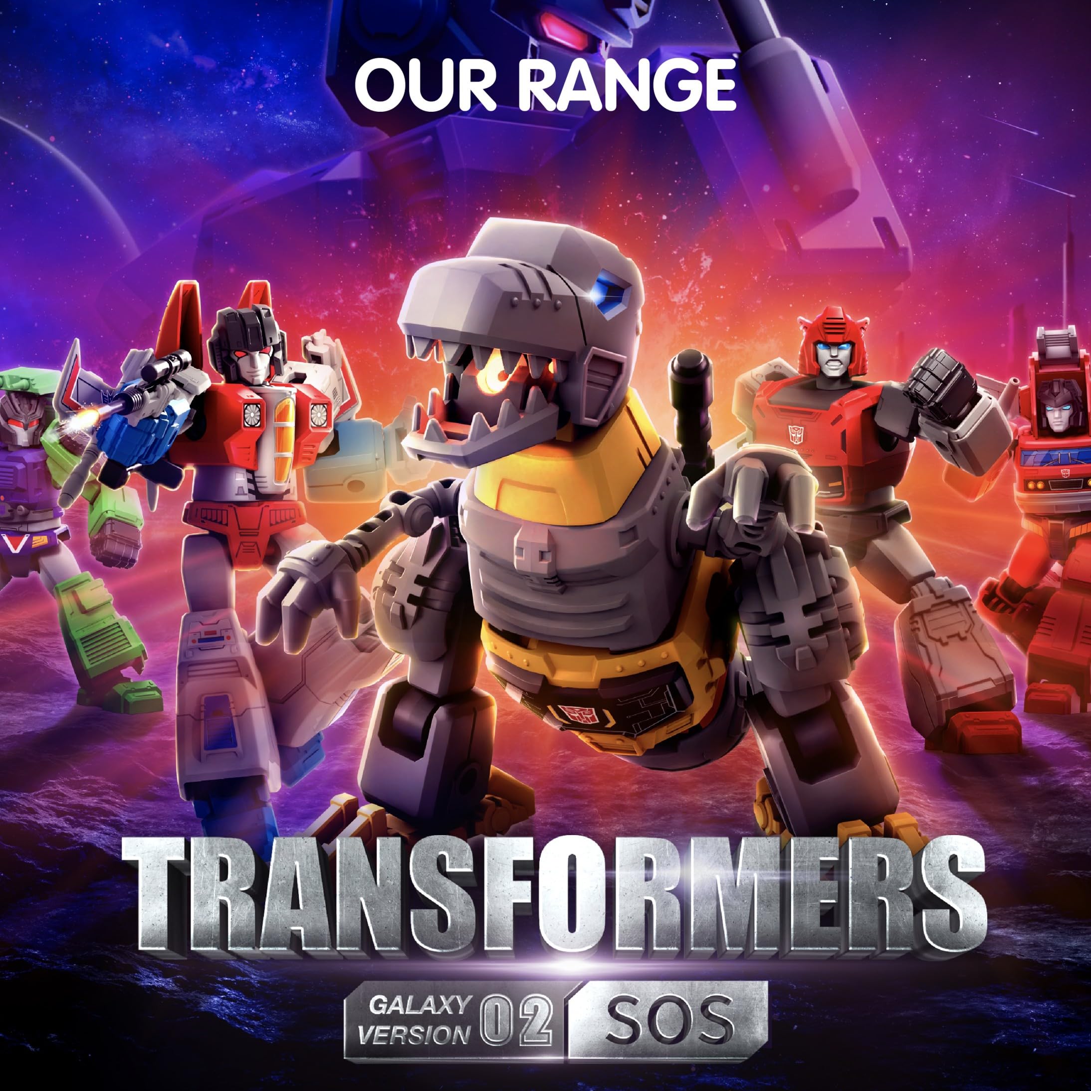 BLOKEES Transformers Figuras - Galaxy Version 02 - Juguetes de Superhéroes, Kit de Modelo para Niños y Adultos