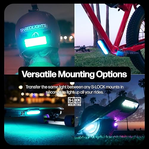 Miniatura 6 de ShredLights Underglow LED Light for Electric Skateboards, Longboards, Scooters  Full RGB, 11 Light Modes, Adhesive Mount