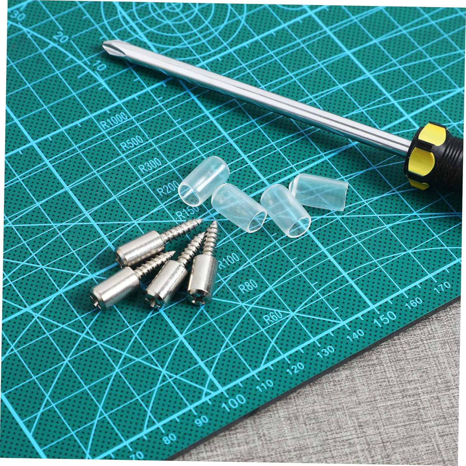 120pcs Heavy Duty Shelf Support Pegs Self Tapping Screw Cabinet Shelf Pins with Protective Sleeves Compatible for Bookcases Cupboards and Closets