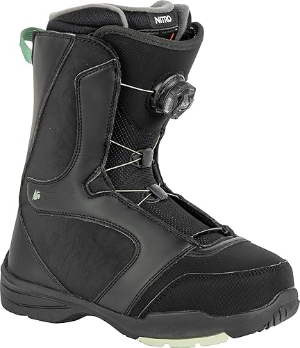 Nitro Flora BOA Women's Snowboard Boots Negro-menta.,Negro -,2-Negro -