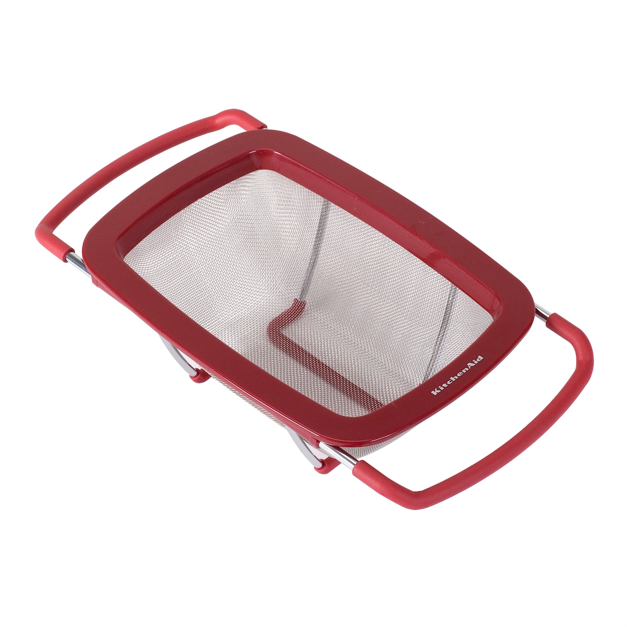 KitchenAid Expandable Stainless Steel Colander/Strainer, Red Buy