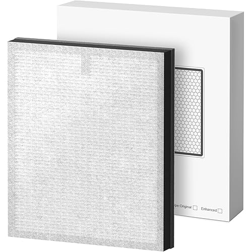 MORENTO 2 Pack HY4866 Genuine Air Purifier Replacement Filter for HY4866 Air Purifier, Enhanced Version