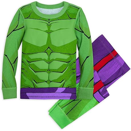 Women's Hulk Costume PJ PALS for Kids