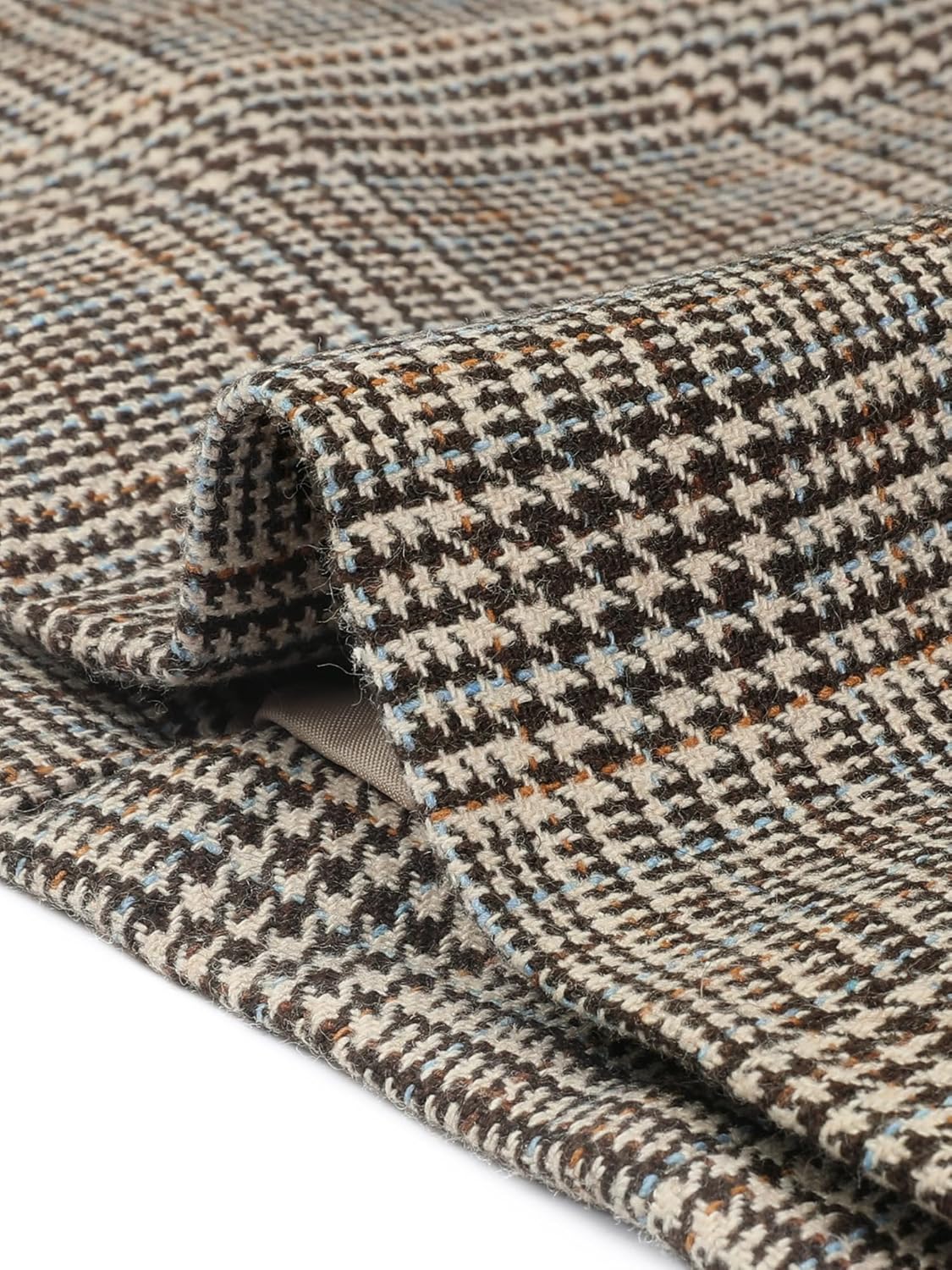 Agnes Orinda Blazers for Women Plus Size Plaid Notched Lapel Long Sleeve Business Casual Blazer Jackets - Image 5