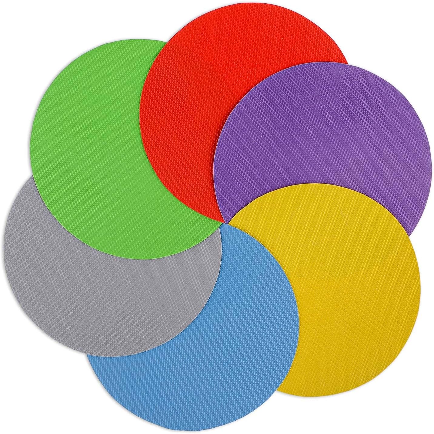 Sibba 6Pcs Rubber Jar Gripper Pads, Multi-purpose Jar Opener Grippers, Bottle Lid Openers Round Kitchen Coasters for Elderly Children Women Weak Hands Sibba 6Pcs Rubber Jar Gripper Pads, Multi-purpose Jar Opener Grippers, Bottle Lid Openers Round Kitchen Coasters for Elderly Children Women Weak Hands