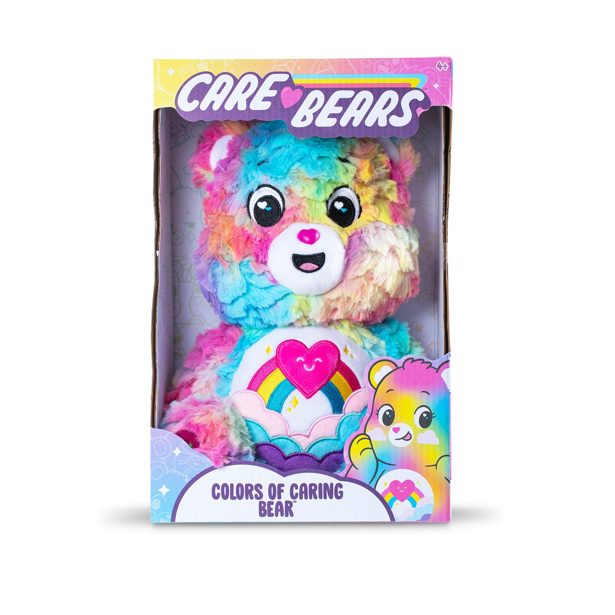 Care Bears 35cm Cozy Collection - Caring Colours Bear