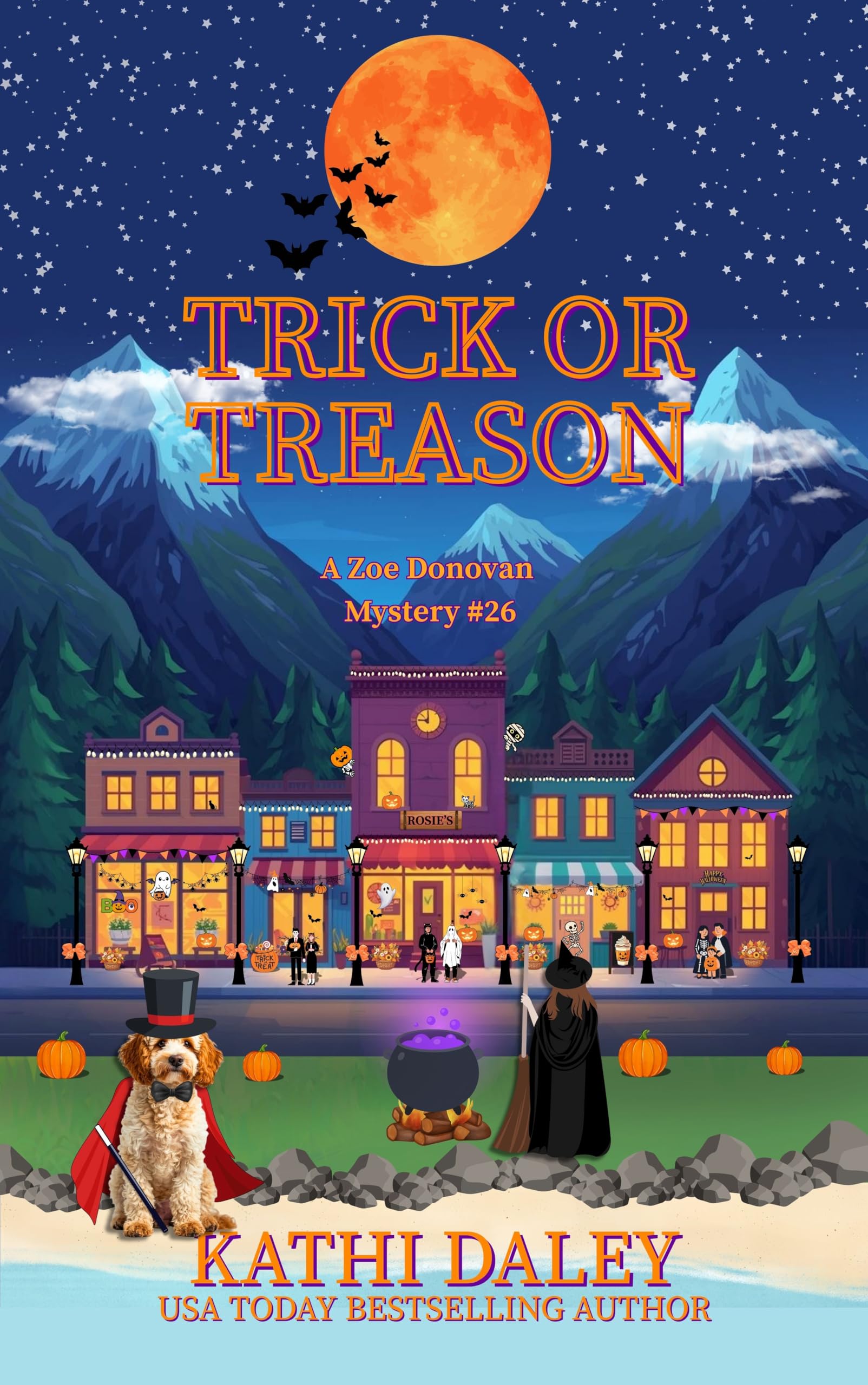 Trick or Treason (Zoe Donovan Cozy Mystery Book 26)