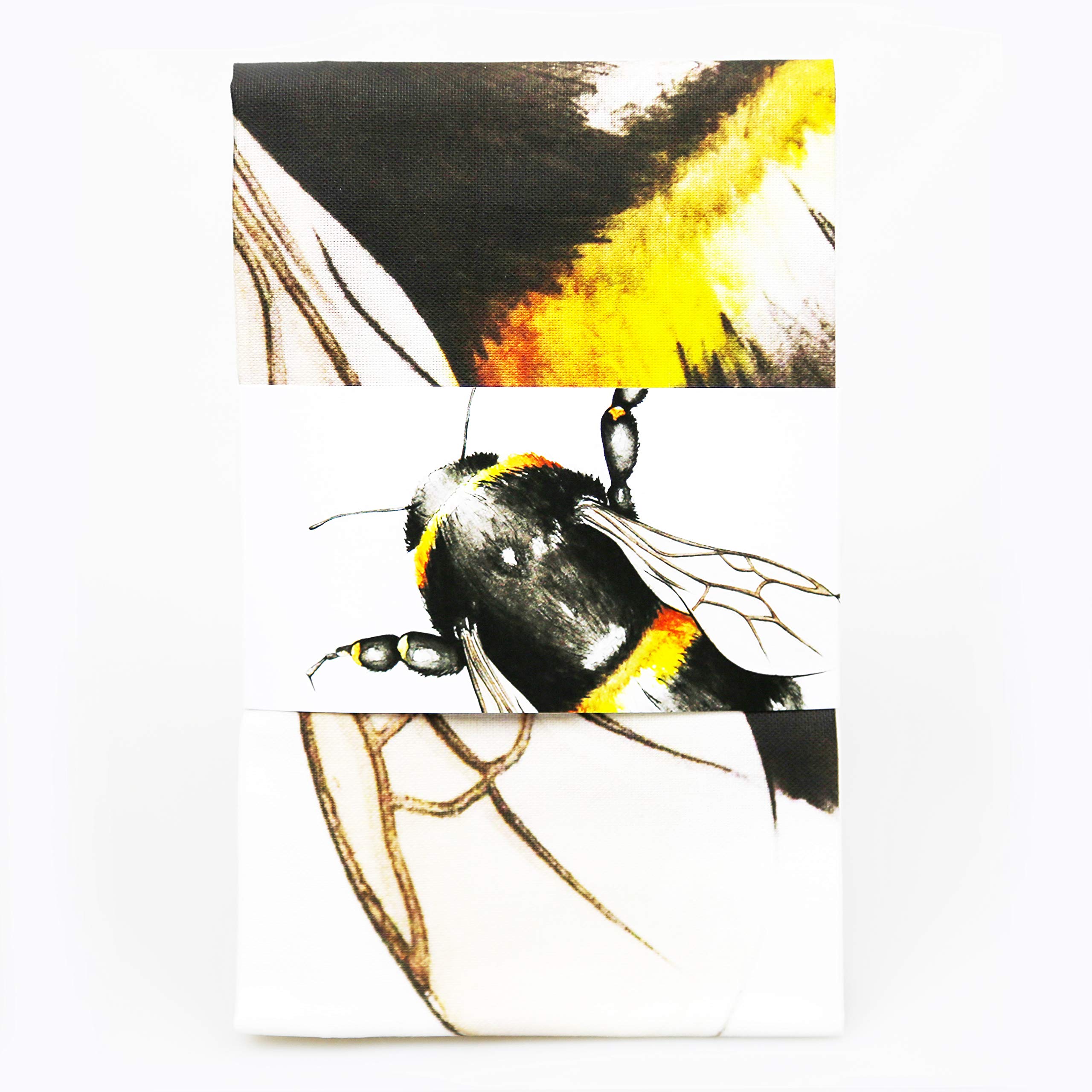 Paño de cocina Bumblebee absorbente que cuida tu vajilla delicada
