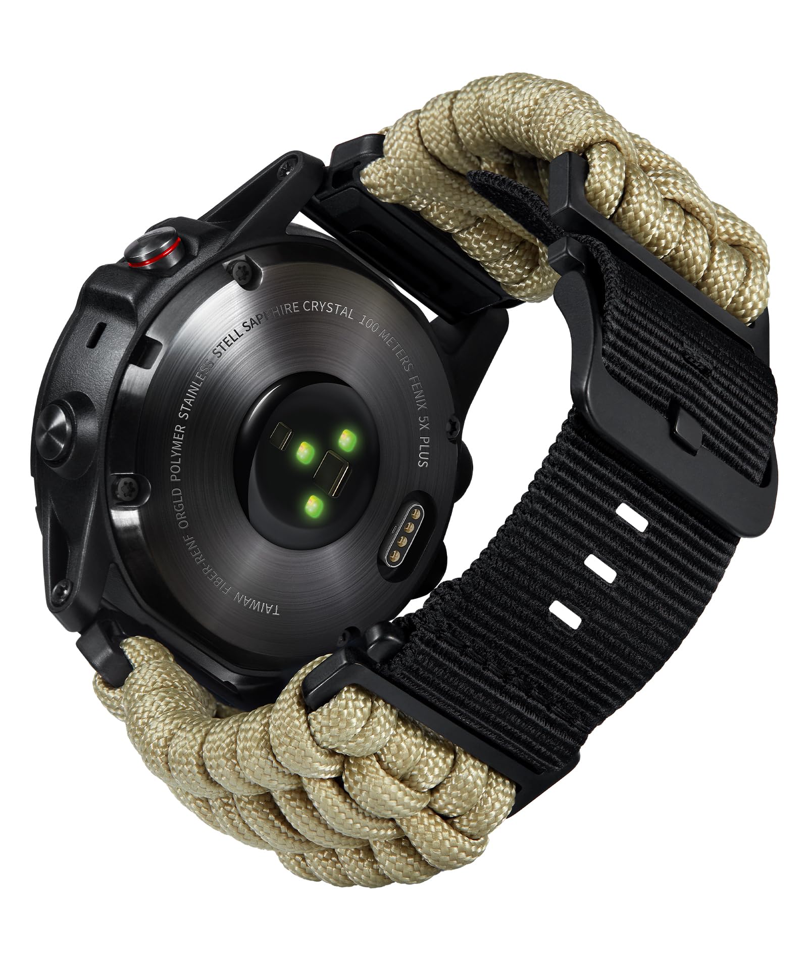BINLUN Kompatibel mit Garmin Armband 20mm 22mm 26mm, Gefloch