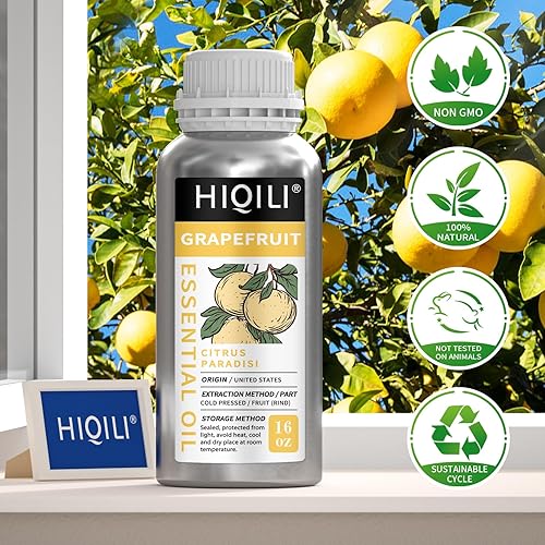 Miniatura 24 de HIQILI Aceite esencial de albahaca de 1 fl oz, 100% puro sin diluir para la piel, difusor, 1.0 fl oz