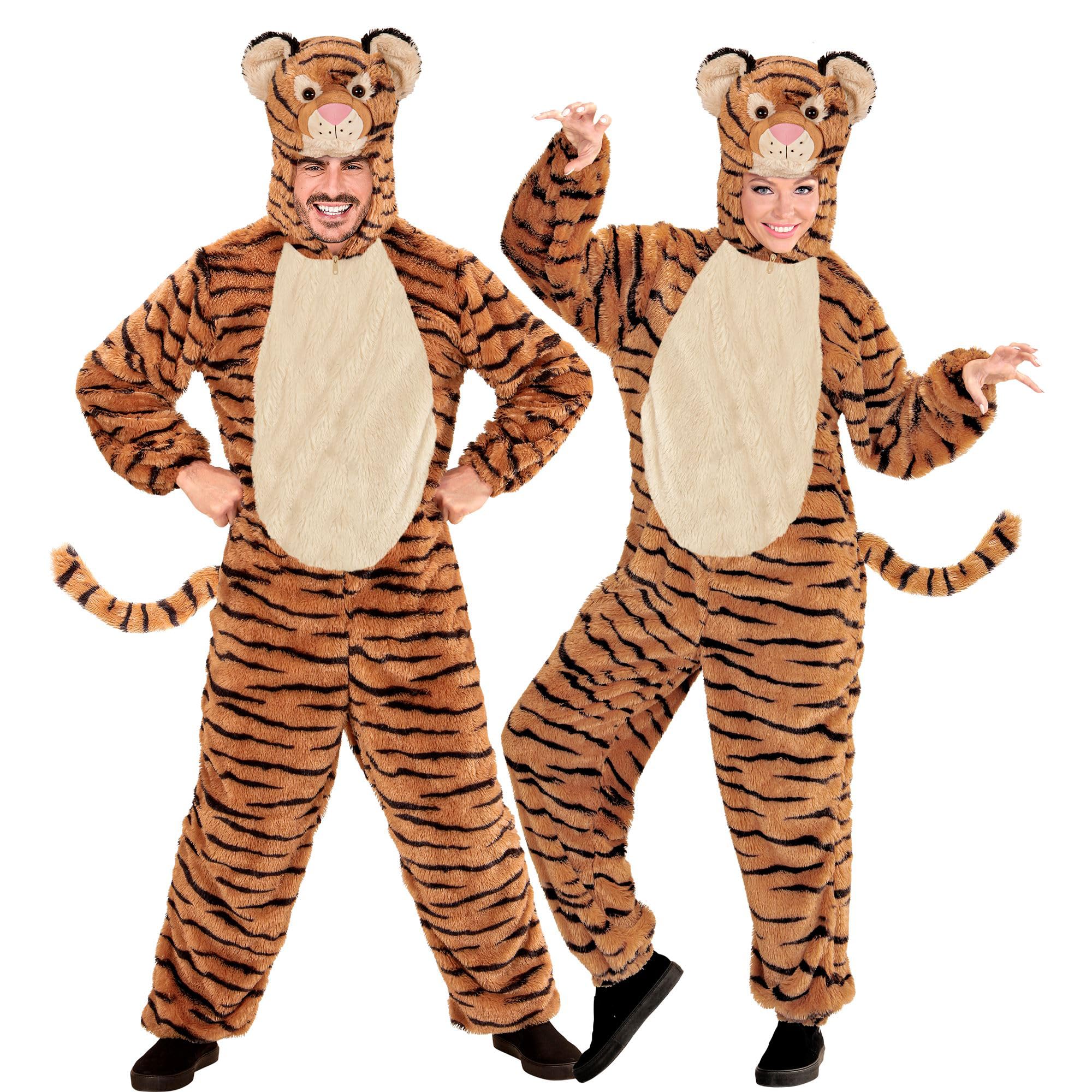 Widmann 97141 Adult Costume Tiger, X-Large