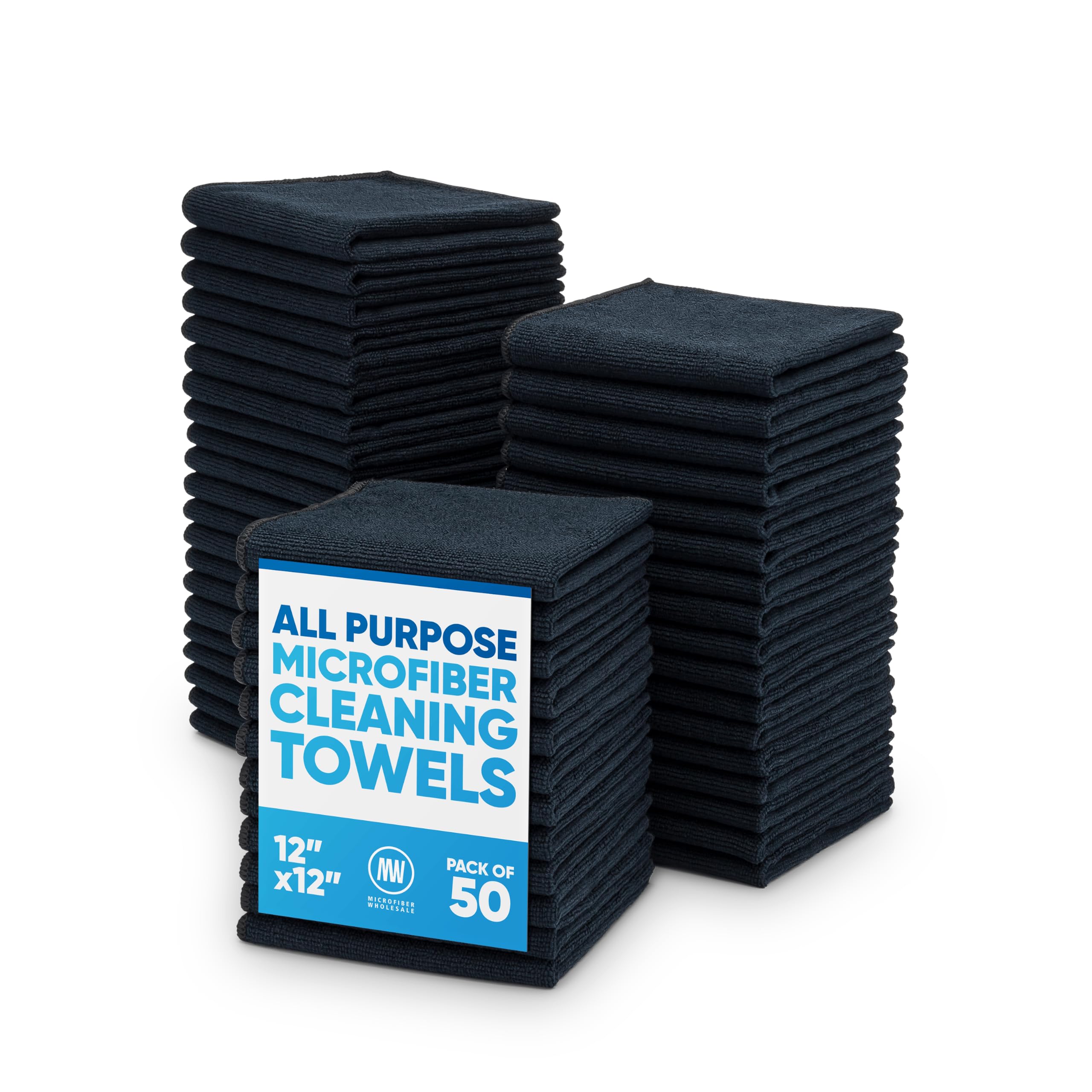 Microfiber Wholesale 50 Pack Cleaning Cloths