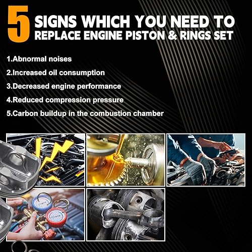 Miniatura 7 de PANGOLIN Juego de pistones y anillos del motor 23041-2E210 para Kia Soul Forte Forte5 Forte Koup 2.0L 2014 2015 2016 2017 2018 piezas del mercado de