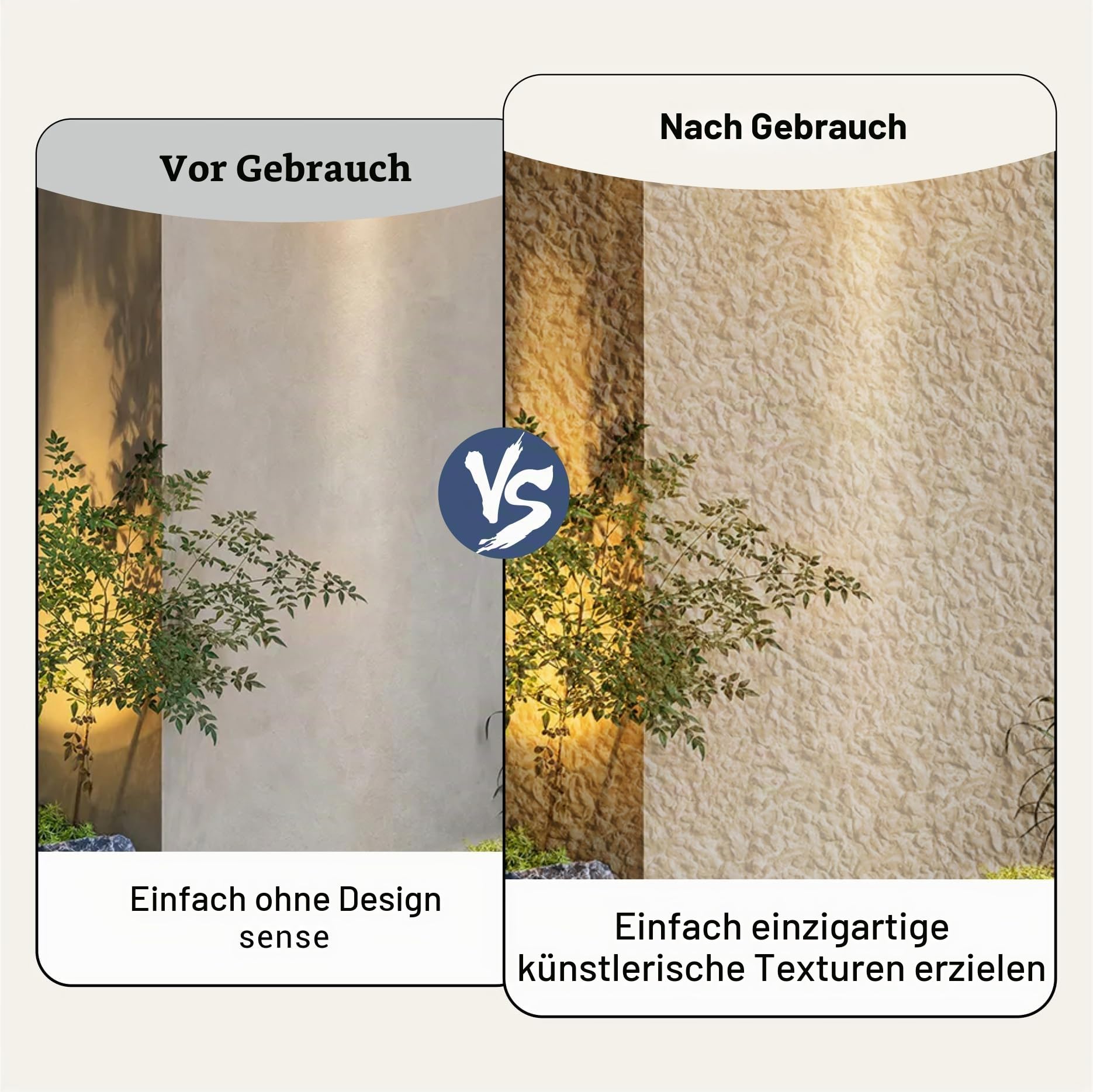 Nichiyo Beton Texturwalze Beton Stempel Roller Mauerwerk Form Werkzeug für DIY dekorative Betonmuster (D2501)