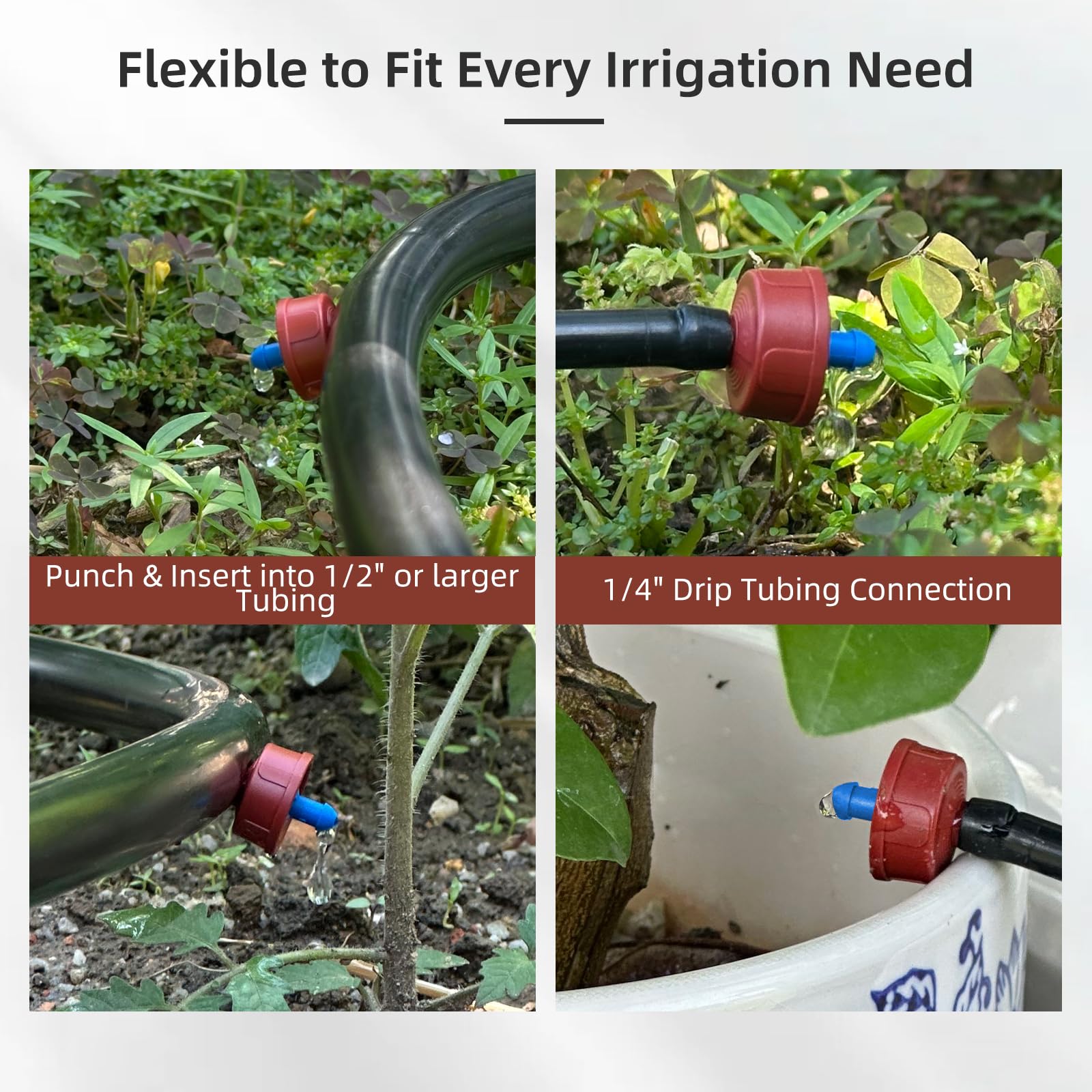 Constant Flow Garden Emitters Pressure Compensating Drippers For Drip ...