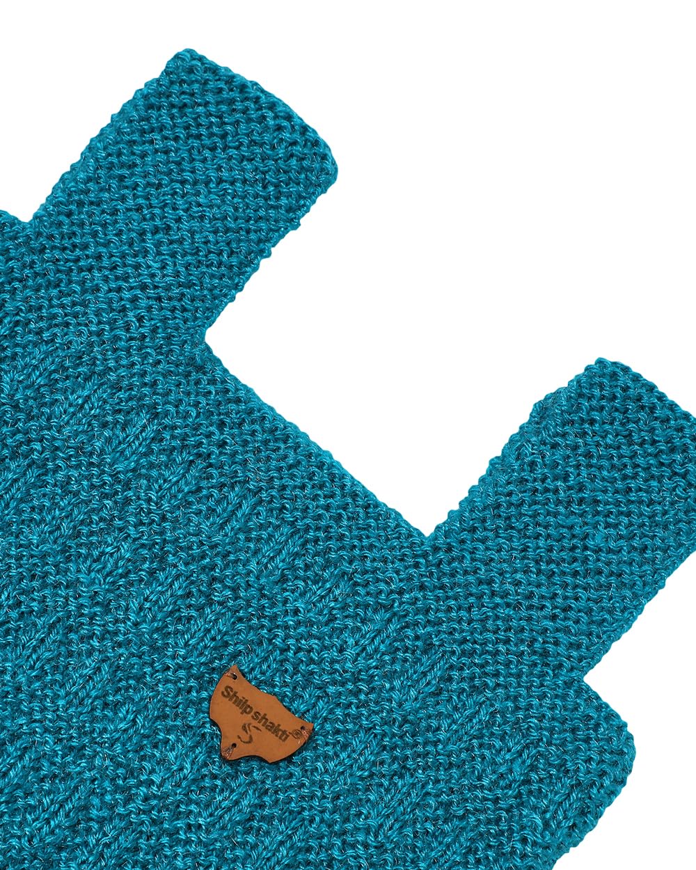 WEGMANS ShilpShakti Handmade Baby Boys, Baby Girls Wool Square Neck Sweater (in, Age, 4 Years, 5 Years, Regular, Bluegreen) 2