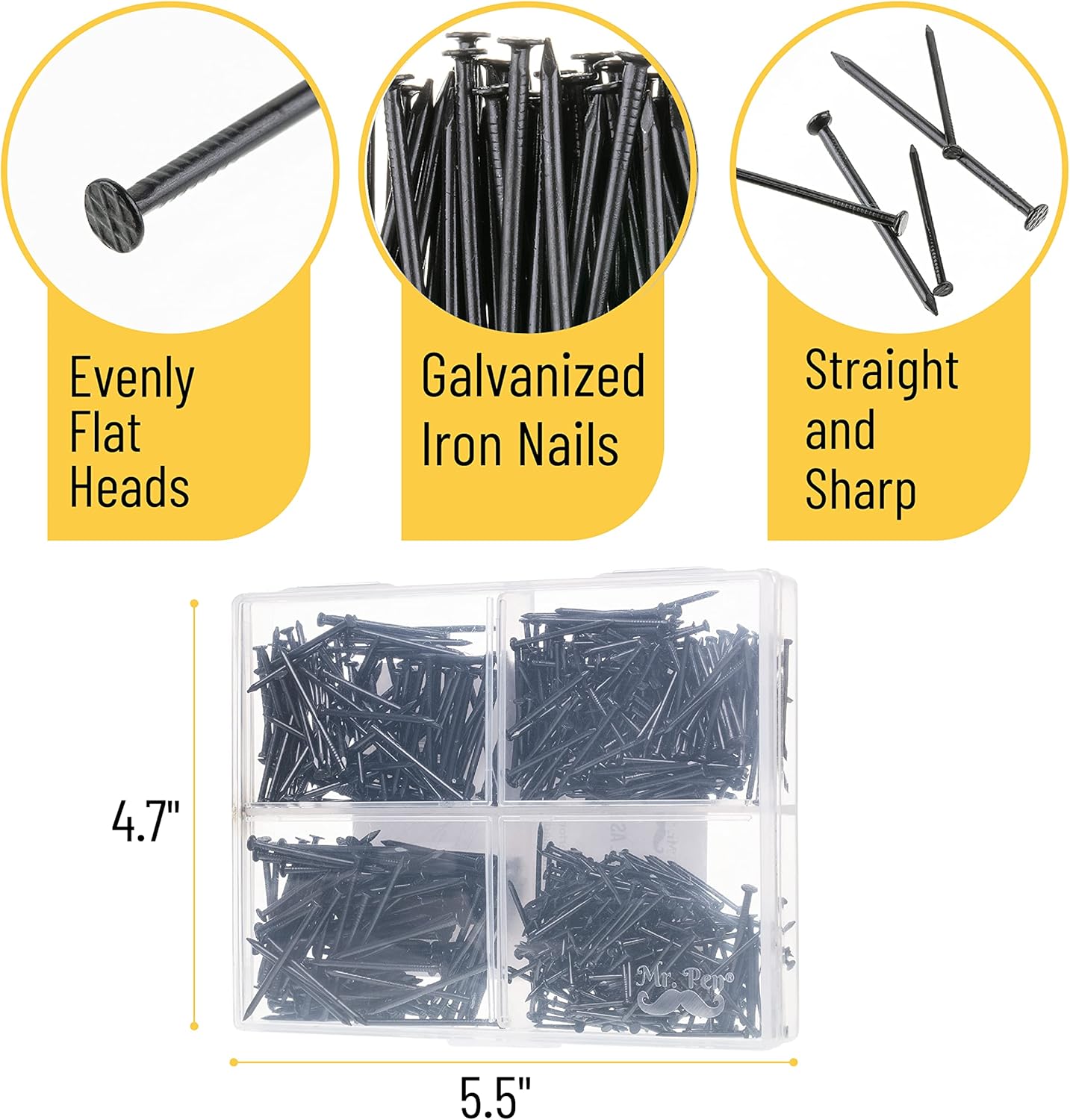 Mr. Pen- Hammer and Nail Assortment Kit